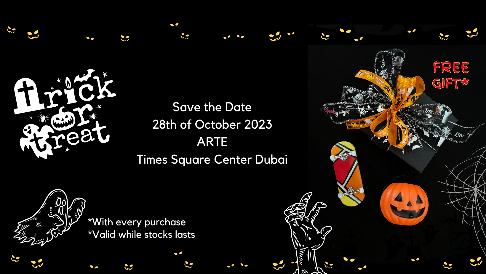 Halloween special at ARTE Maker's Market Dubai